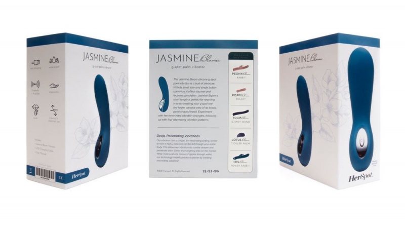 Fleshlight Jasmine Bloom G-spot Palm Vibrators | MSLIEA076